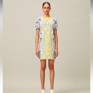 Tory Burch Printed T-shirt Dress. XS